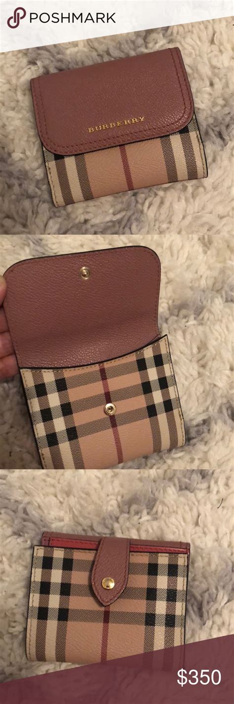 authentic burberry wallet